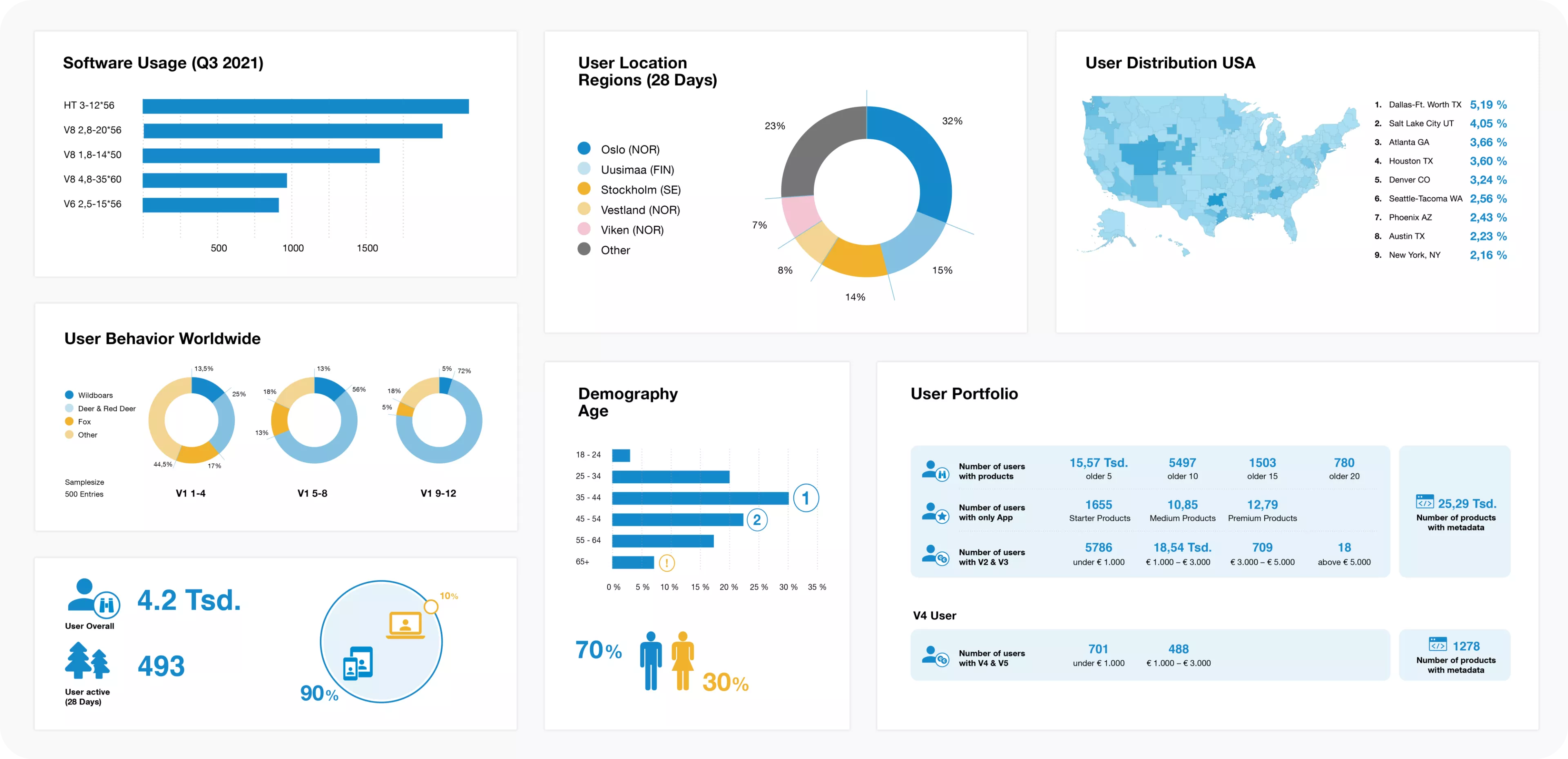 google analytics dashboard | Software Entwicklung Wien