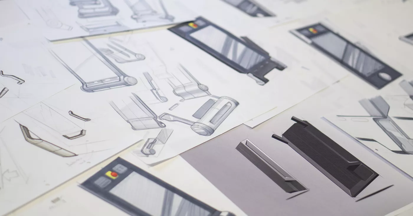 ENGEL CC300 4 design sketches