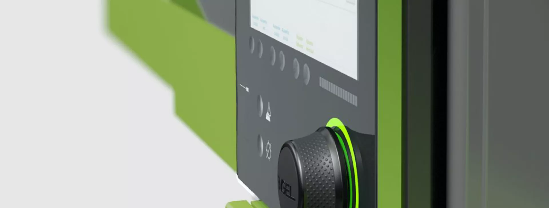 ENGEL CC300 machine control close up