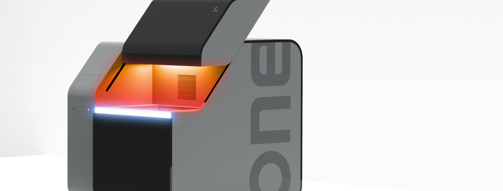 NanoOne 3D Printer Header image | Optimal usability Product design Vienna