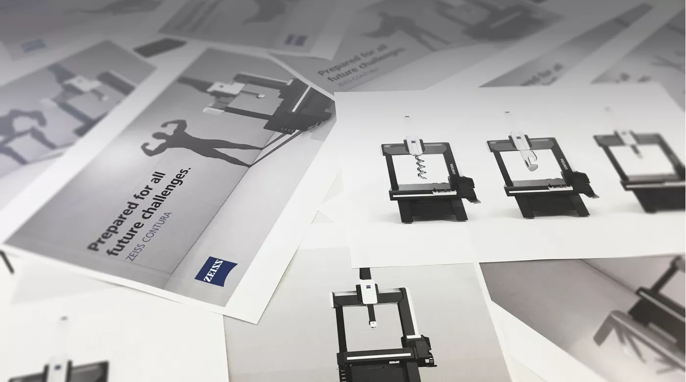 ZEISS Contura marketing campaign key visual development