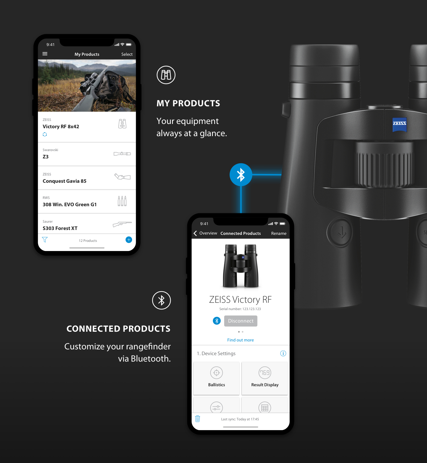ZEISS Hunting App Connected Products