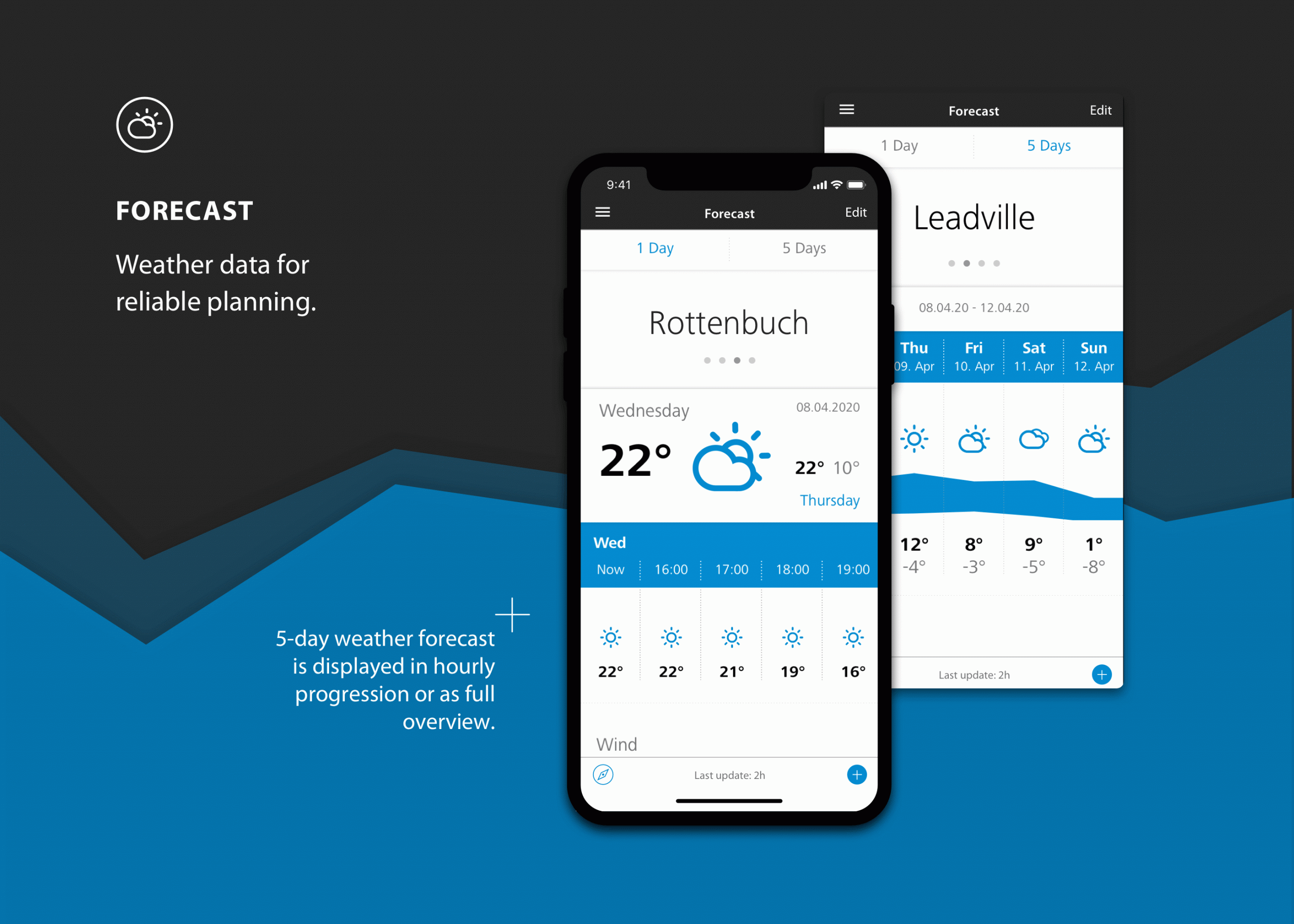 ZEISS Hunting App Weather Forecast Animation