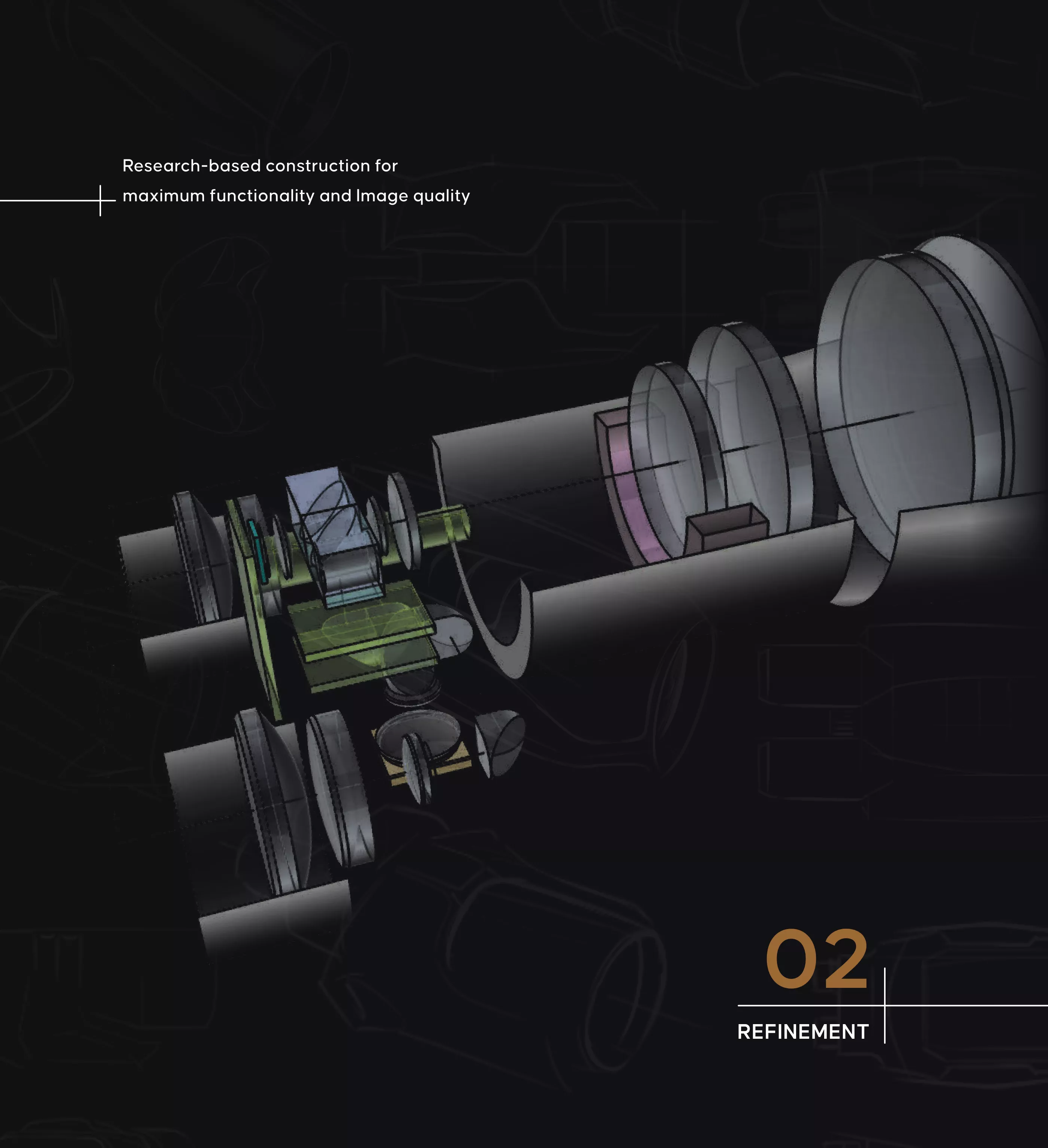 Digiscope binocular design study construction