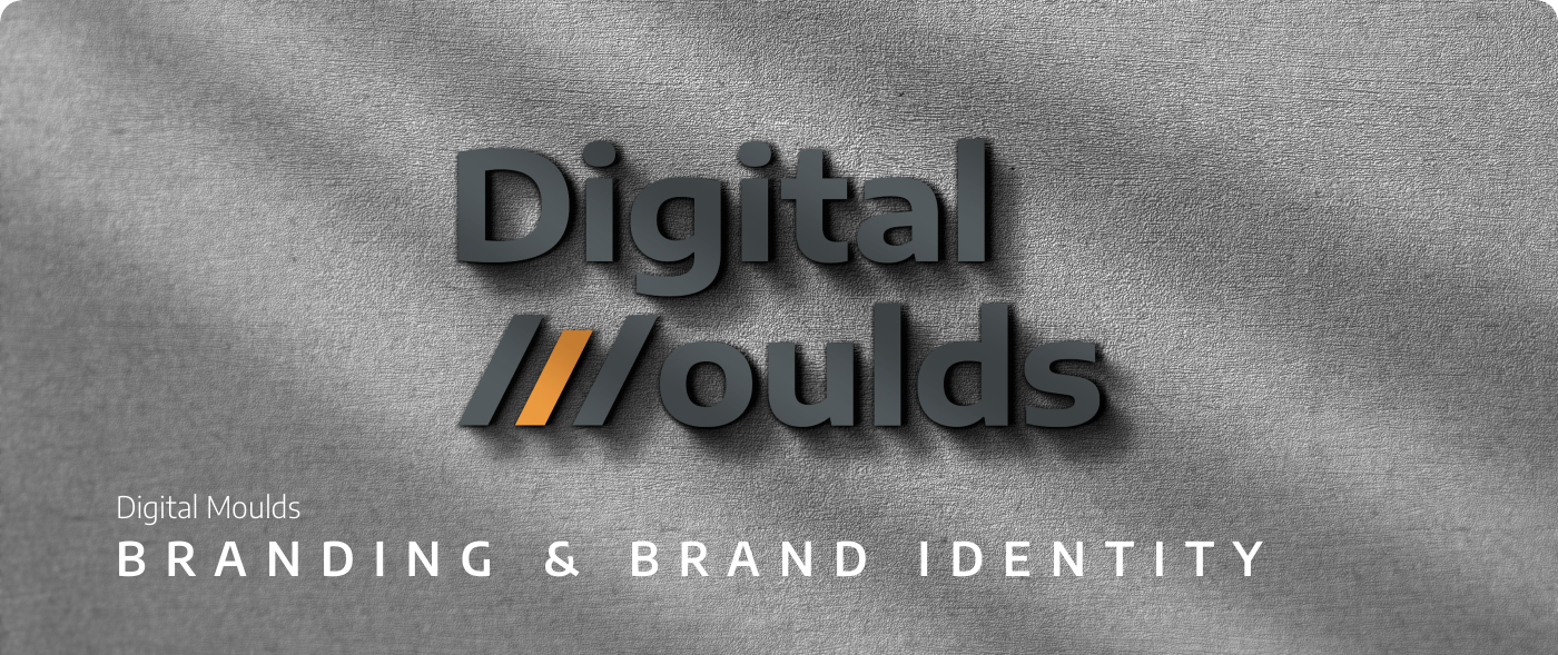 Digital Moulds Logo Mockup and Header Image | Branding in Wien