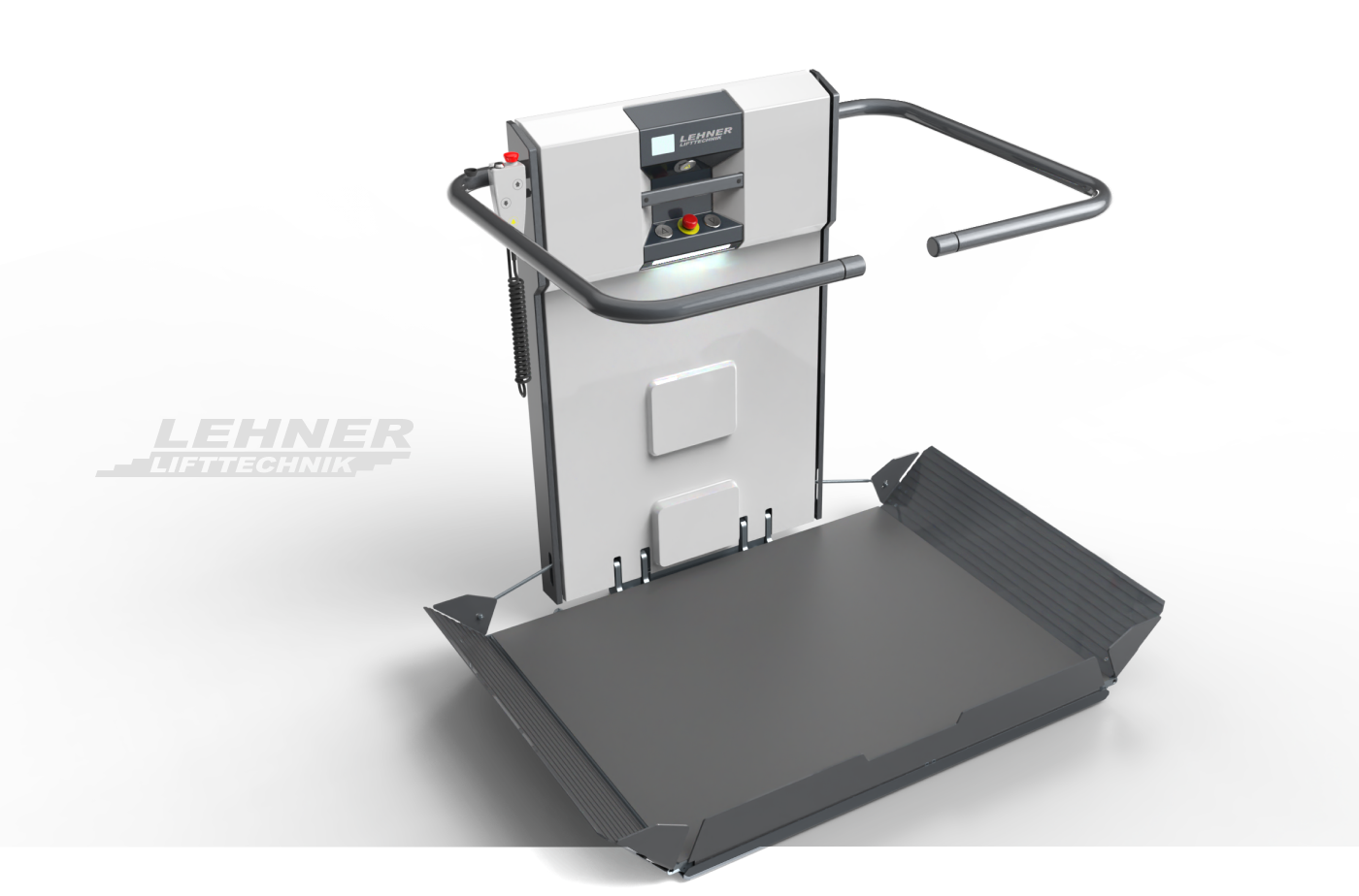 Produktdesign für Lehner Lifttechnik – 3D Produkt-Rendering