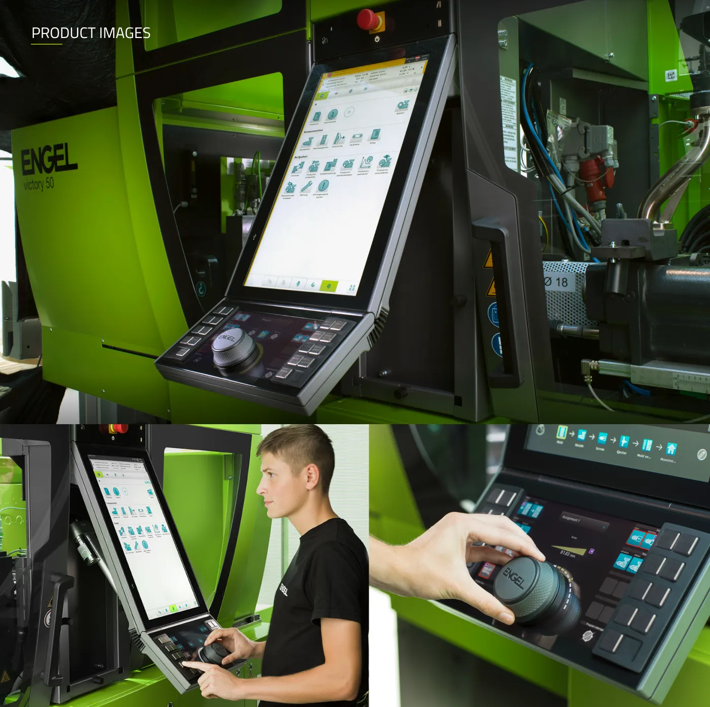 Komfortable und ergonomisch optimierte Nutzung des fertigen Produkts