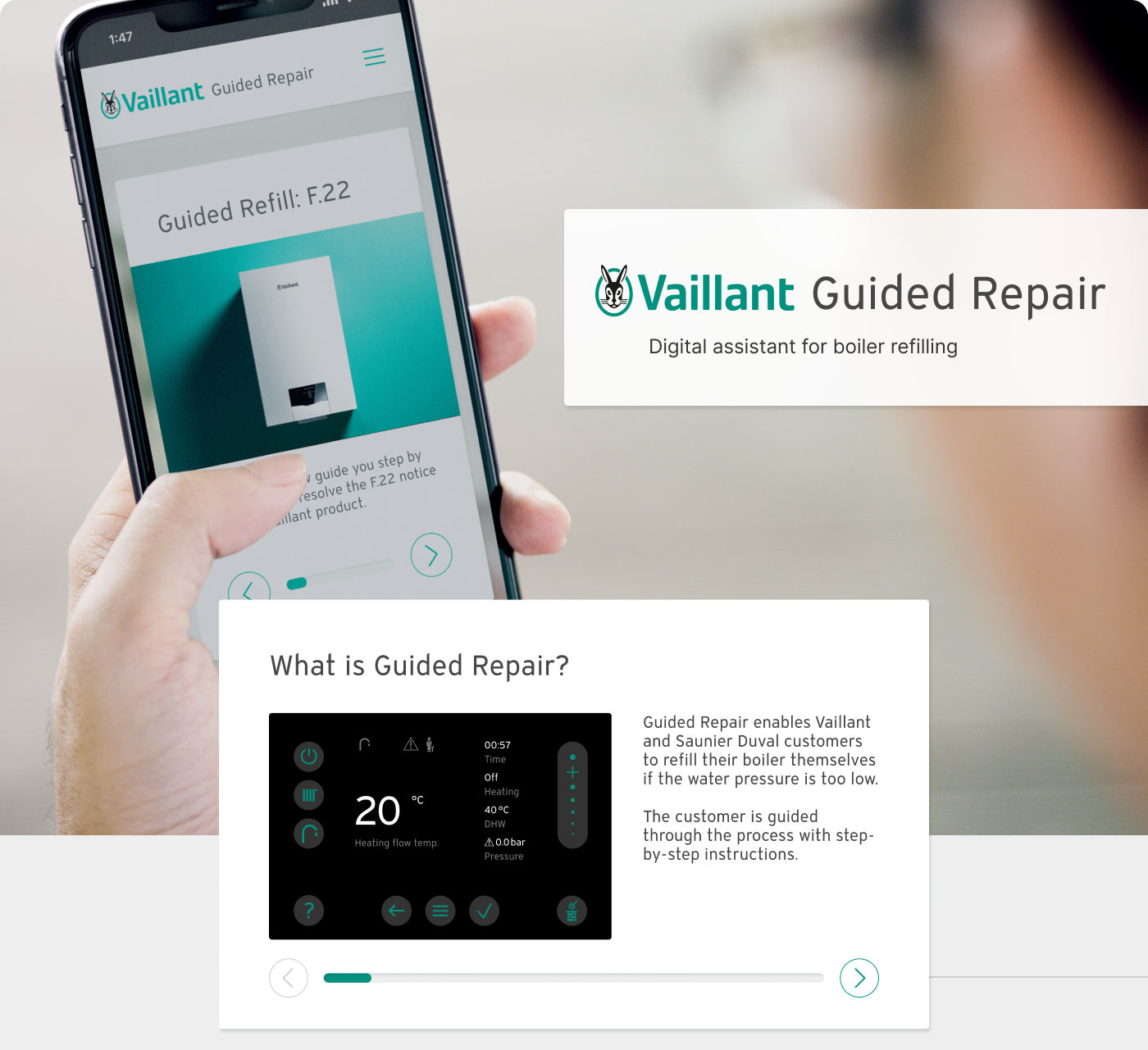 Digitaler Assistent Vaillant Guided Repair