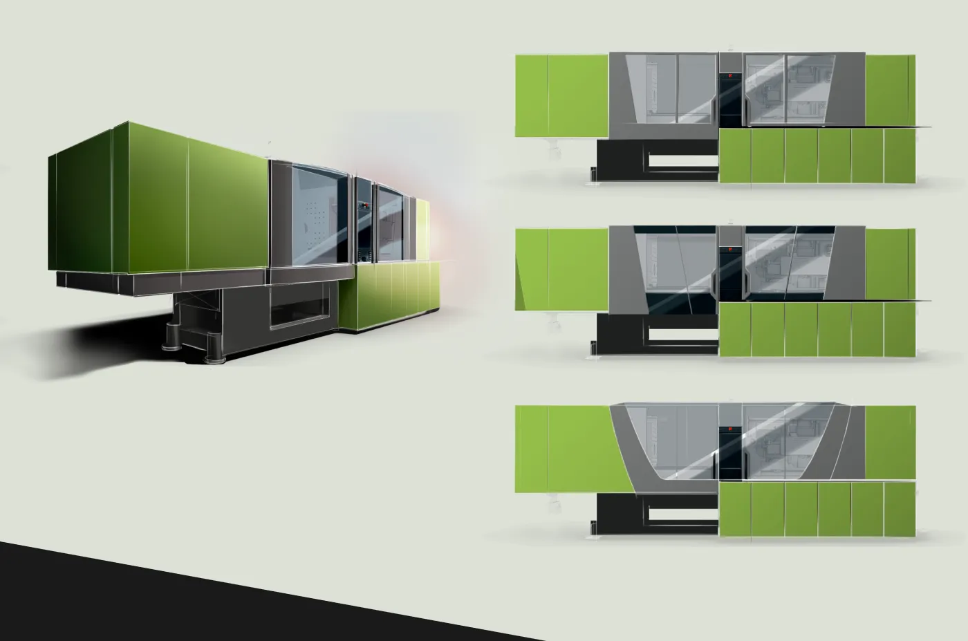 Engel Victory Electric Testrenderings