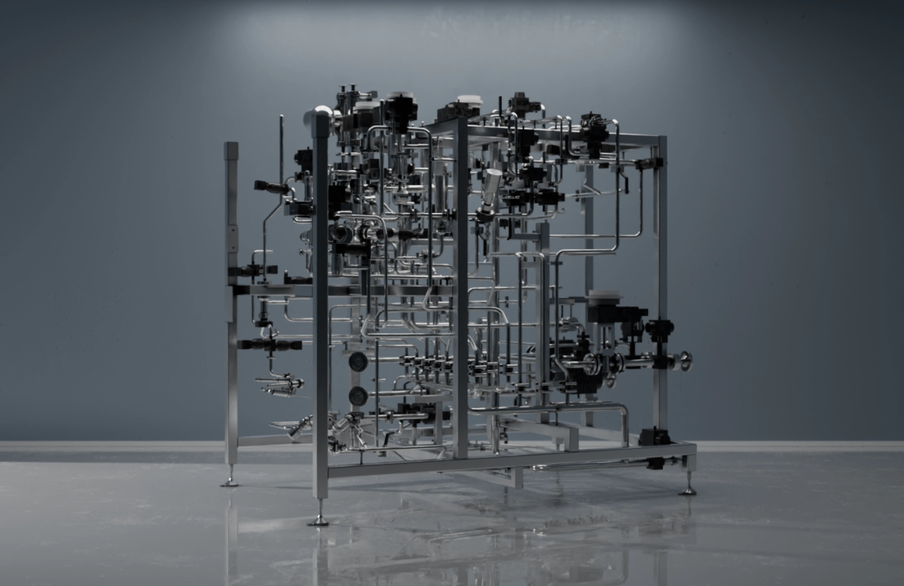 Spiegeltec Skid vor neutralem Hintergrund