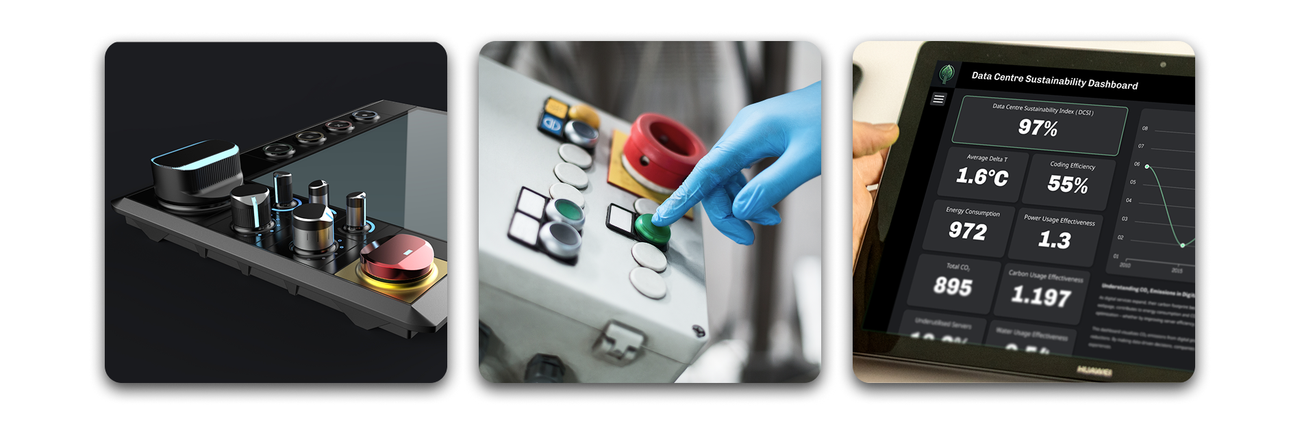 Beispiele nachhaltiger und ergonomischer Bedienelemente